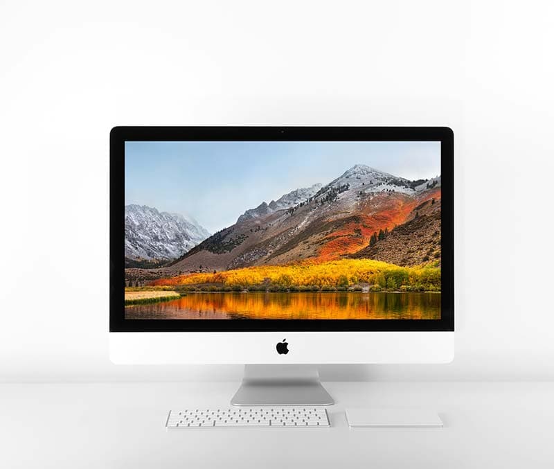 Photo d'un Mac