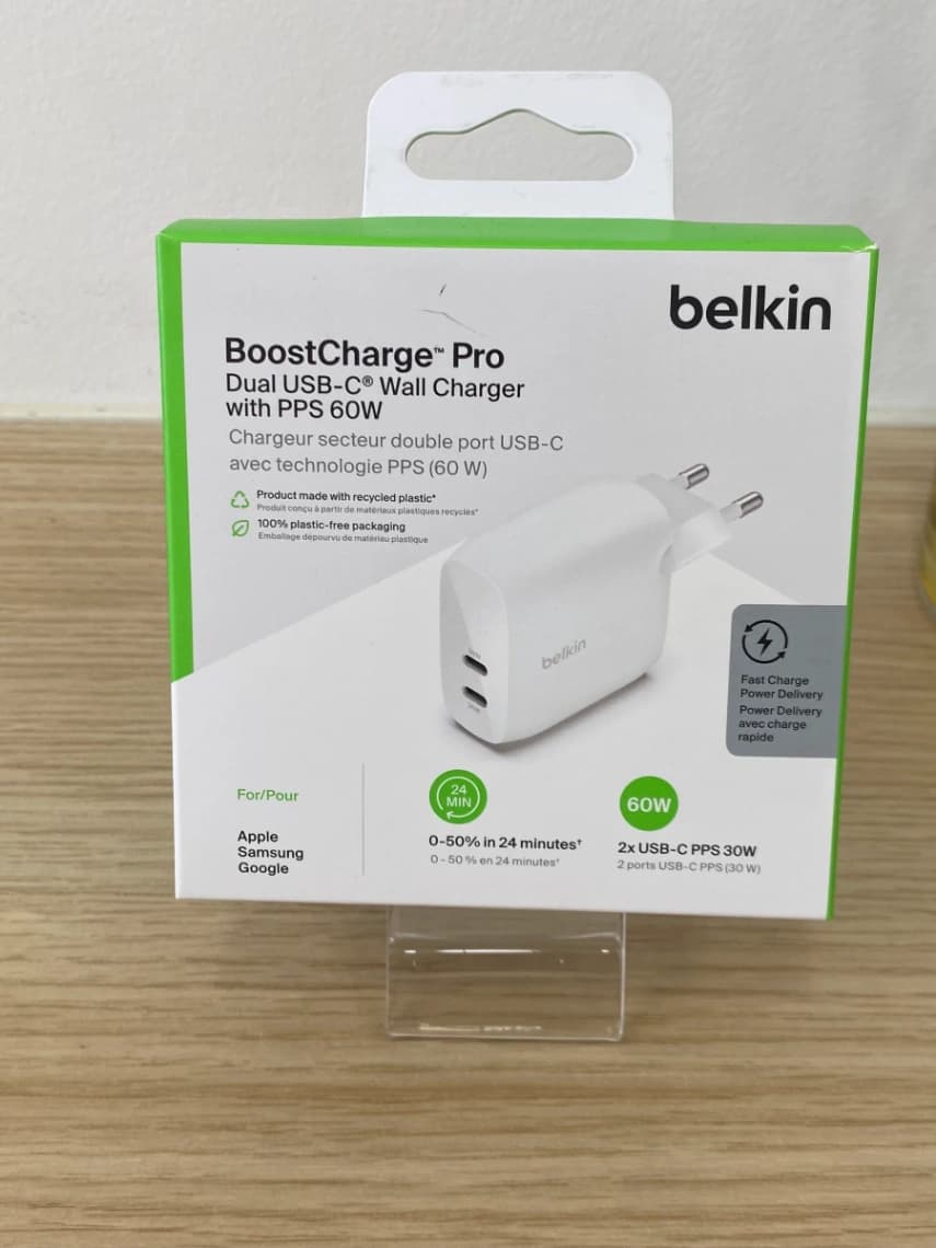 Belkin BoostCharge Pro Dual USB-C 60W