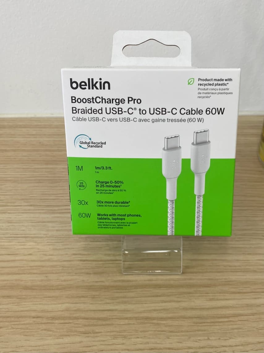 Belkin BoostCharge Cable USB-C TO USB-C 60W