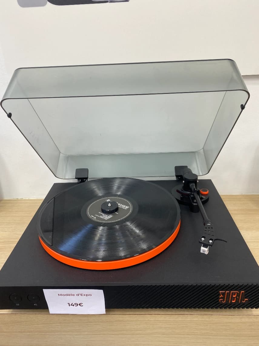 Platine vinyle JBL filaire et Bluetooth